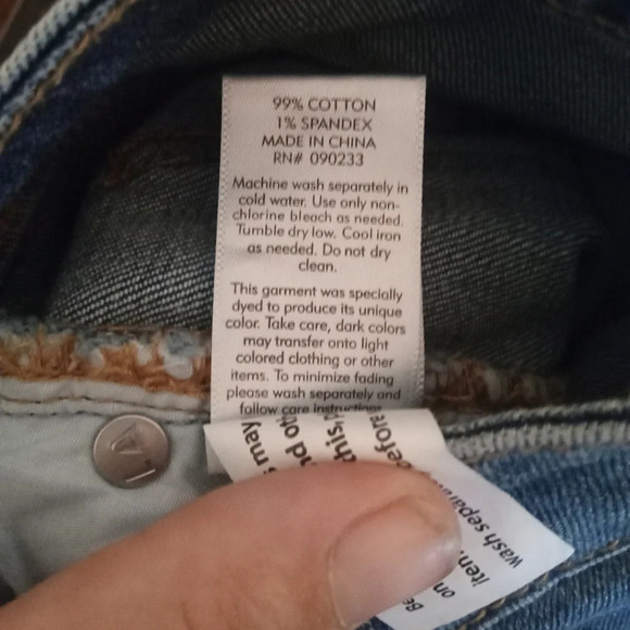 Pacsun Dark High Rise Mom Jeans Cotton Denim 5 Pocket Size 26 - Picture 7 of 7